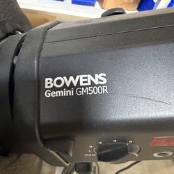 Bowers GM 500R Pro  Photo studio light - moving must sell