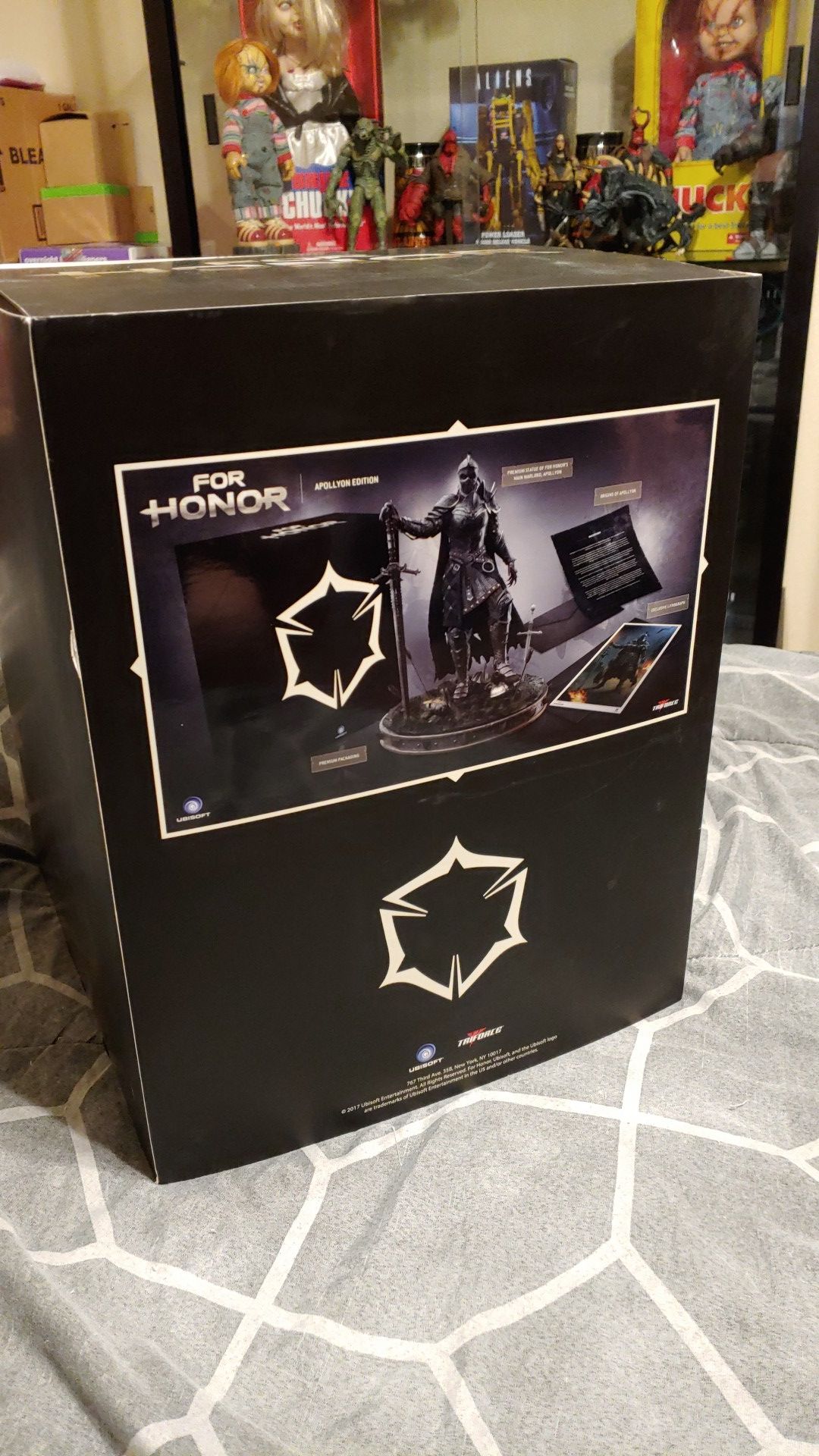 FOR HONOR: Apollyon edition figurine Statue #840/1000 NEUF (pas de jeu/no game) | UK