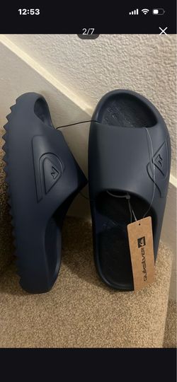 MENS QS QUICKSILVER SLIDE SANDALS  DK BLUE  SZ 8