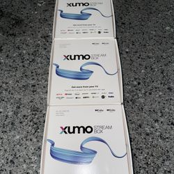 Three Xumo 4k Streaming Boxes!