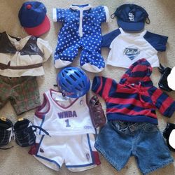 Build A Bear Clothing Outfit Lot 
