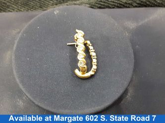 Jacket Earrings - Yellow Gold 14k (.585) 3.4 grams