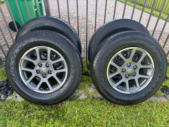 2020 Jeep Gladiator Overland OEM Rims & Tires – Like New – $1,200 Set ($300 Each OBO)