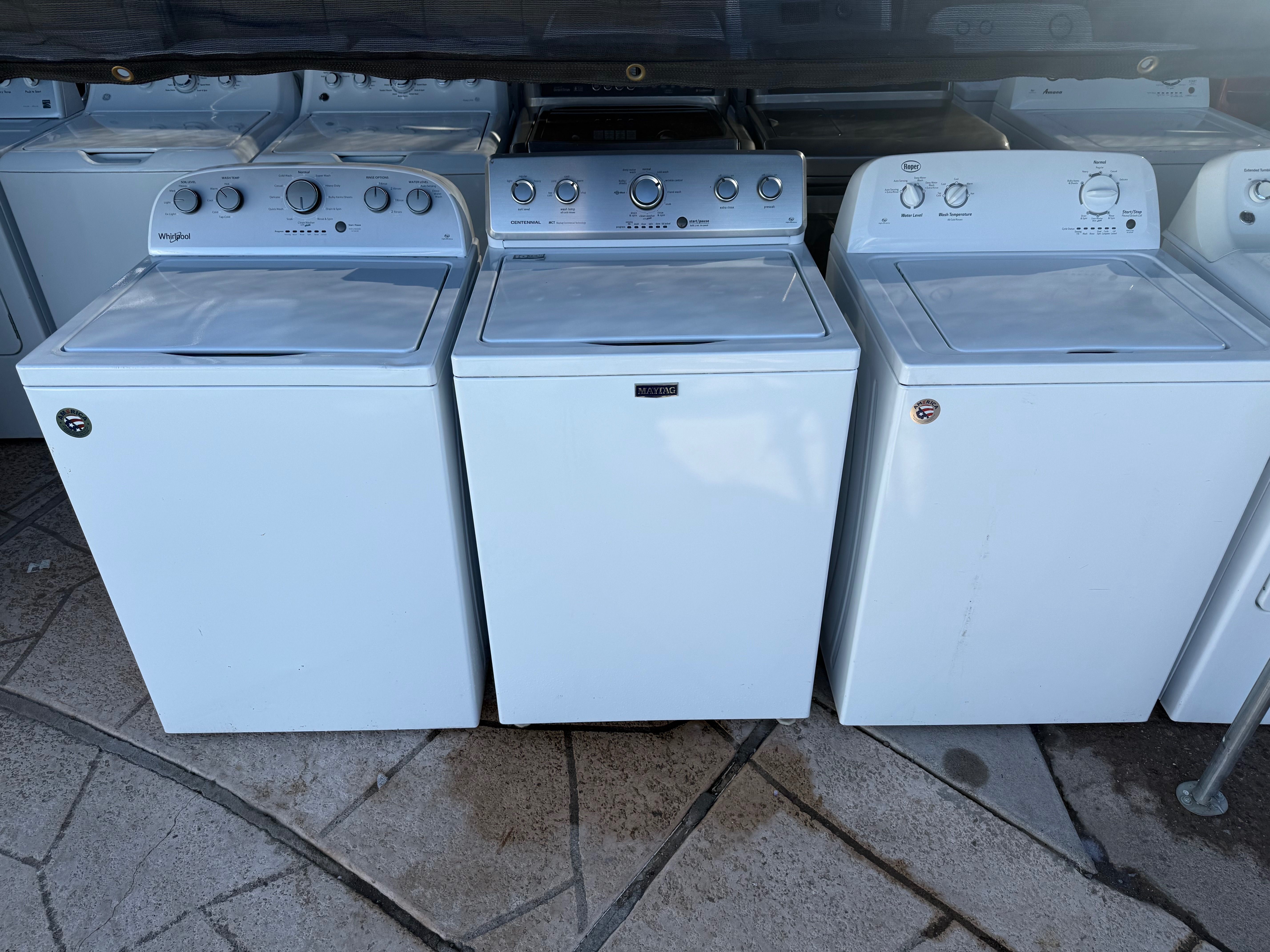 WASHER 3.8 CUFT large SIZE CAPACITY