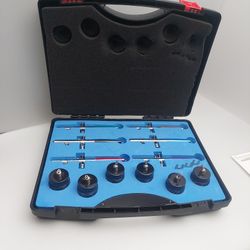 Central Pneumatic Pro 6- Color  Airbrush Kit with Holder