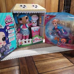 3 dolls in 1 pack (New)