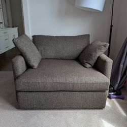 Crate & Barrel Lounge Chair And A Half