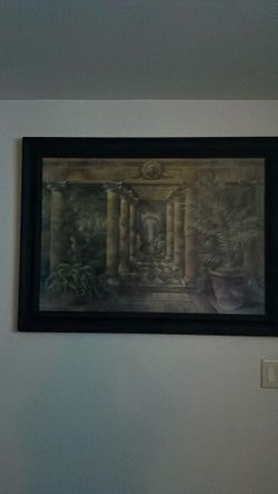 Large picture black frame