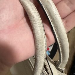 Kate Spade Looloo Perri Lane Bubbles Light Beige Luxury Leather Crossbody Purse