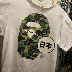 Bape a Bathing Ape tee Japan Exclusive
