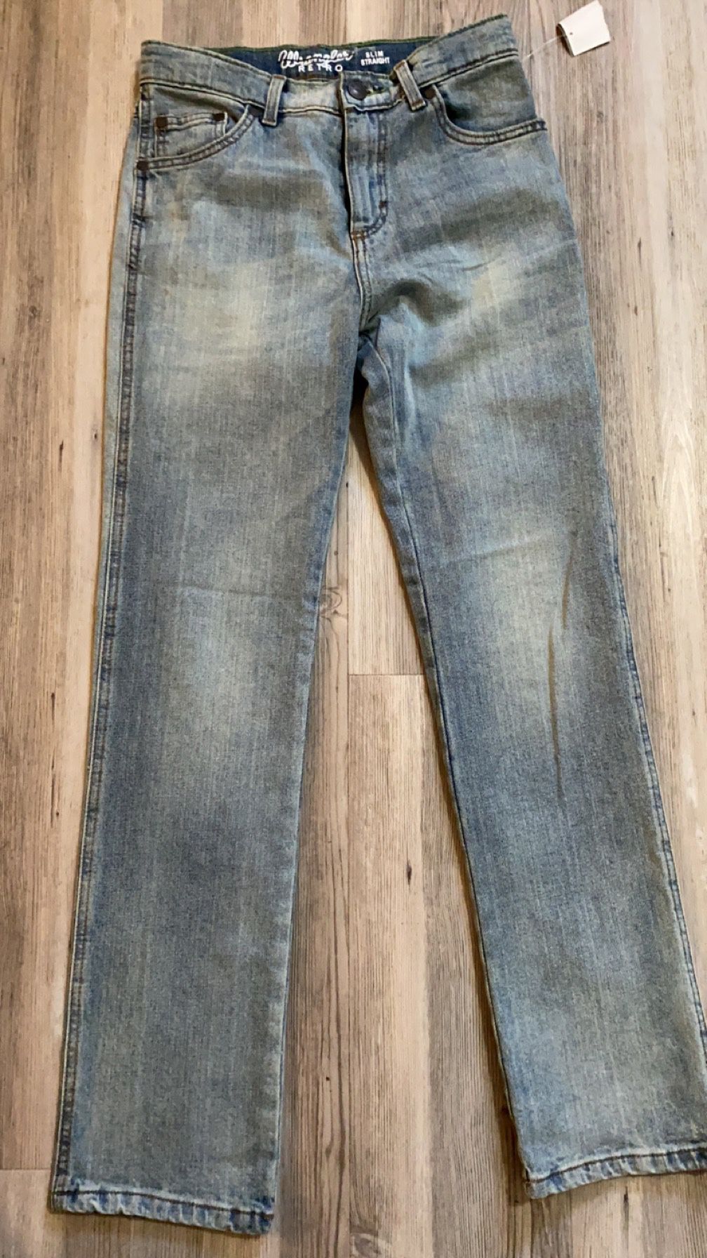 Boys Wrangler Retro Jeans 14 Slim