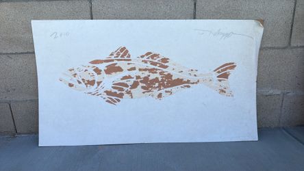 2010 Fish Painting