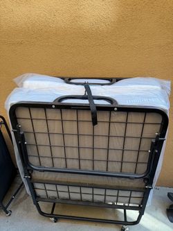TWIN MATTRESS with foldable bed frame