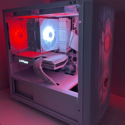 New All White Gaming PC