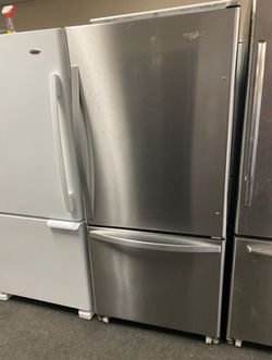 Whirlpool Bottom Freezer Stainless Refrigerator
