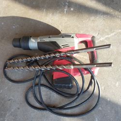 Milwaukee Rotary Hammer 1- 9/16 ( 40 mm  ) SDS  -  MAX  10 . 5 A  450 min  ( RPM  )  3000  BPM (  BPM  )( Brand  New  )