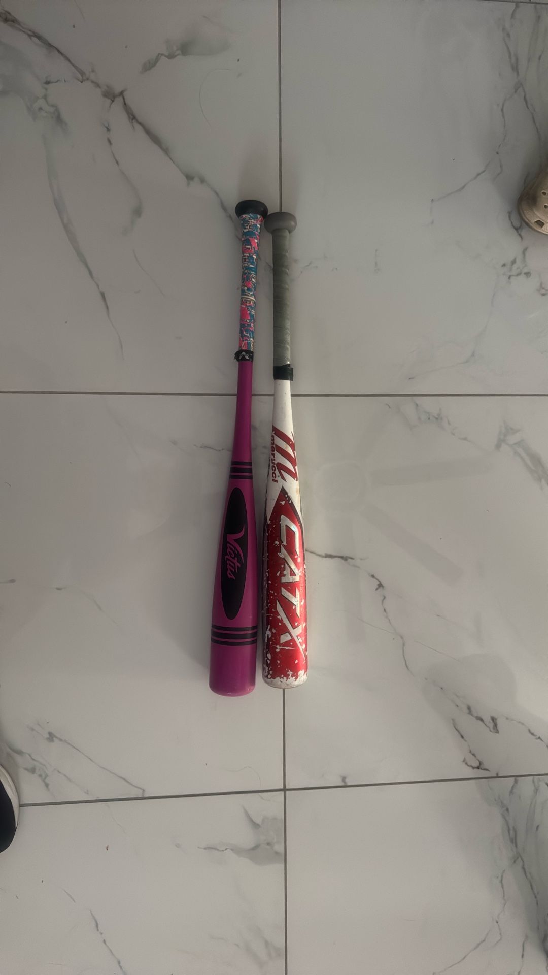 Usssa Bats Victus Crayon And Marucci Cat X $120 For Both Bats