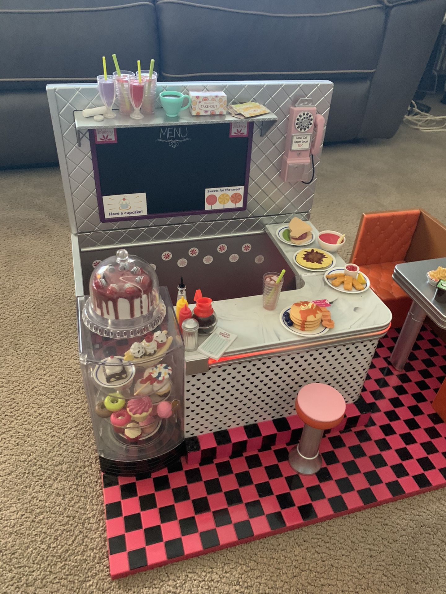 Cafe Set for American Girl Doll