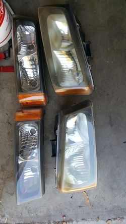 03 Silverado lights