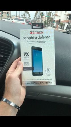 Brand new Invisible Shield for iPhone 6/7 PLUS. Retails for $65