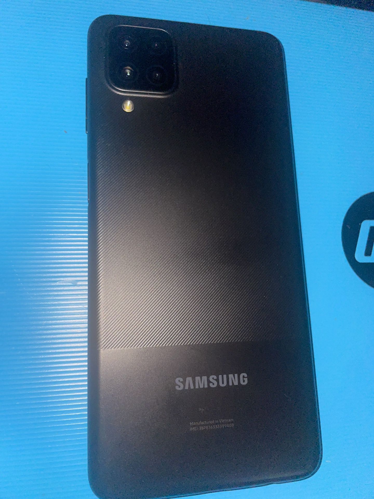 Metro by T-Mobile Samsung Galaxy A12, 32GB, Black - Prepaid
