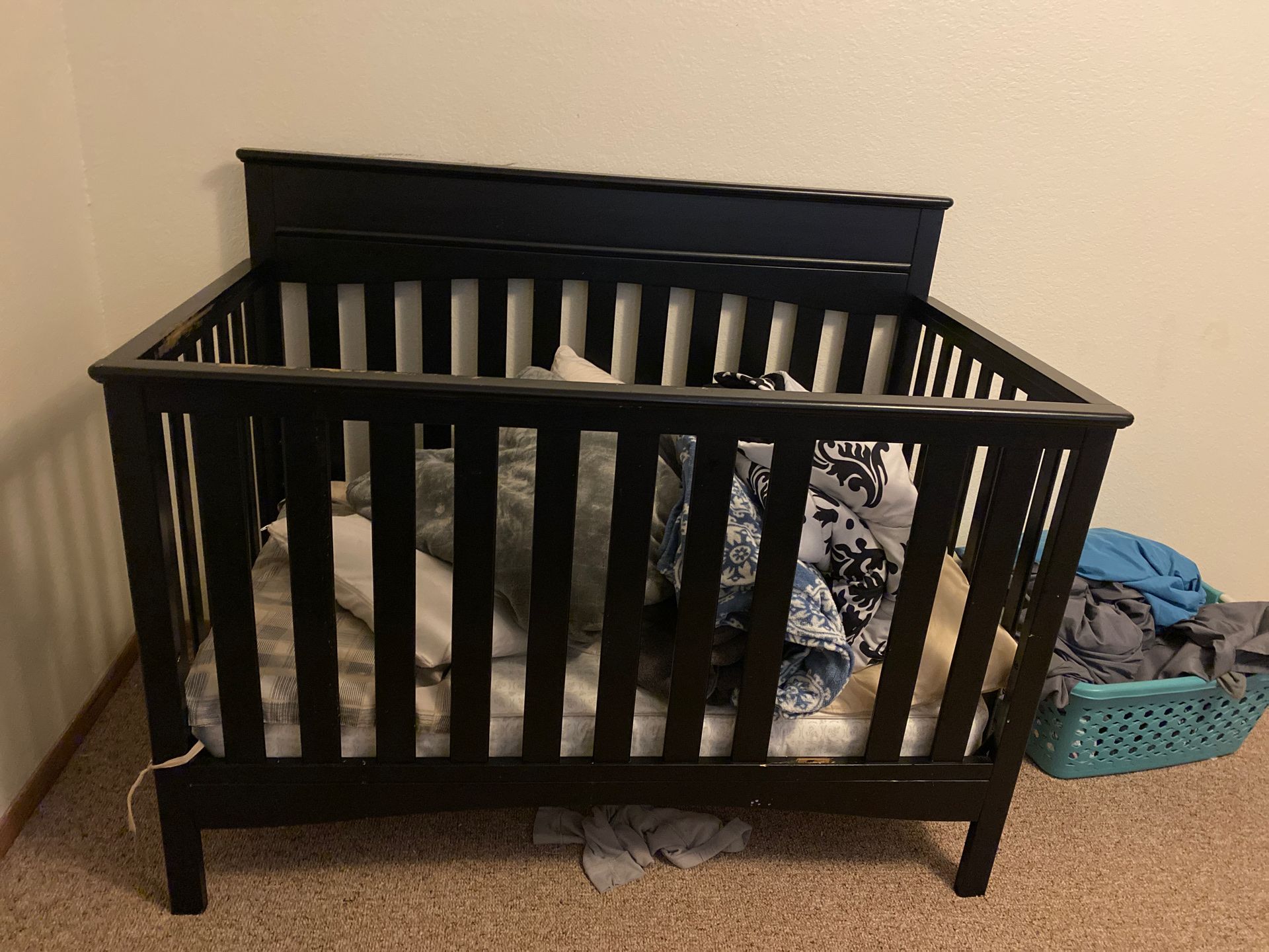 Baby bed and mattress