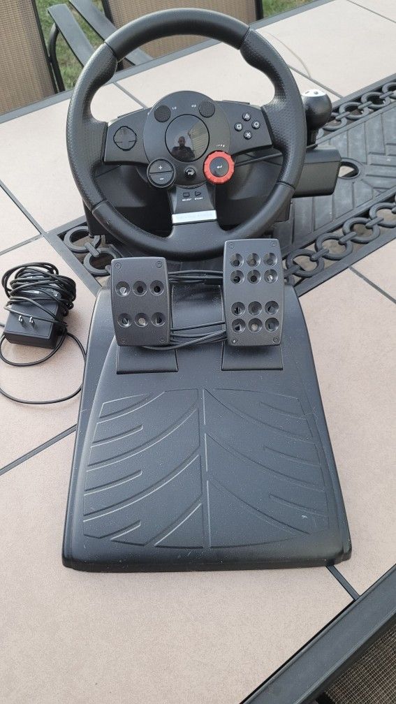 Ps3 Steering Wheel Set UP 