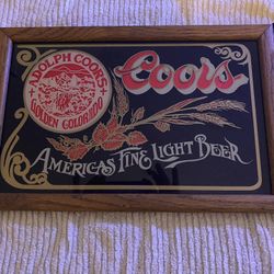 Vintsge Coors Mirror picture