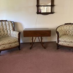 Vintage Couch & Chairs $750 obo