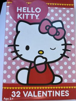 Hello Kitty Valentine’s Card