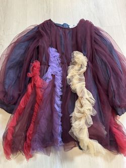 Raspberry Plum Dress Size 7/8 75.00 OBO