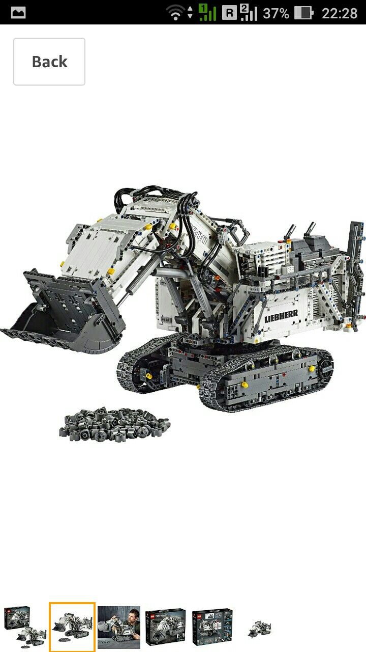 Liebherr 9800 Amazon Lego Liebherr LEGO TECHNIC Set 42100 Liebherr