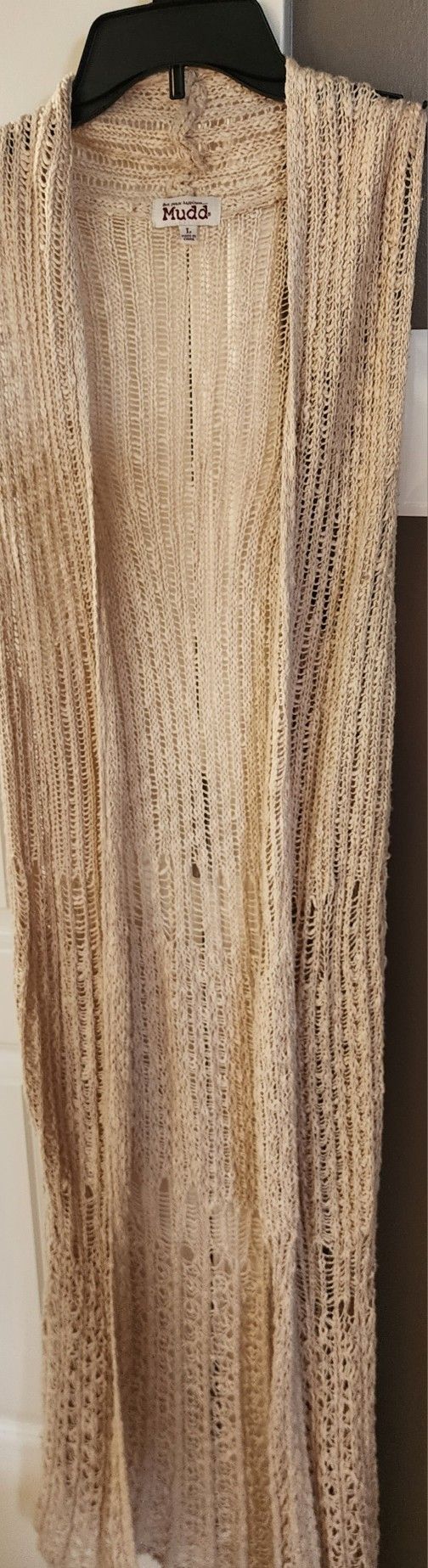 WOMEN'S MUDD LONG SWEATER VEST
