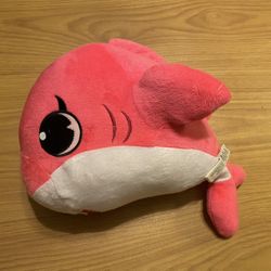 Pink Fong Mommy Shark Large  9 inch Plush Toy Nanco pup