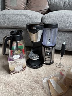 Coffee maker and filters