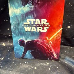Star Wars: The Rise of Skywalker Steelbook 4k Ultra HD + Blu-ray 3 Disc Set!