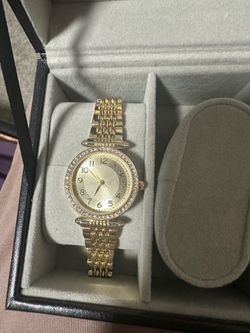 Gold watch