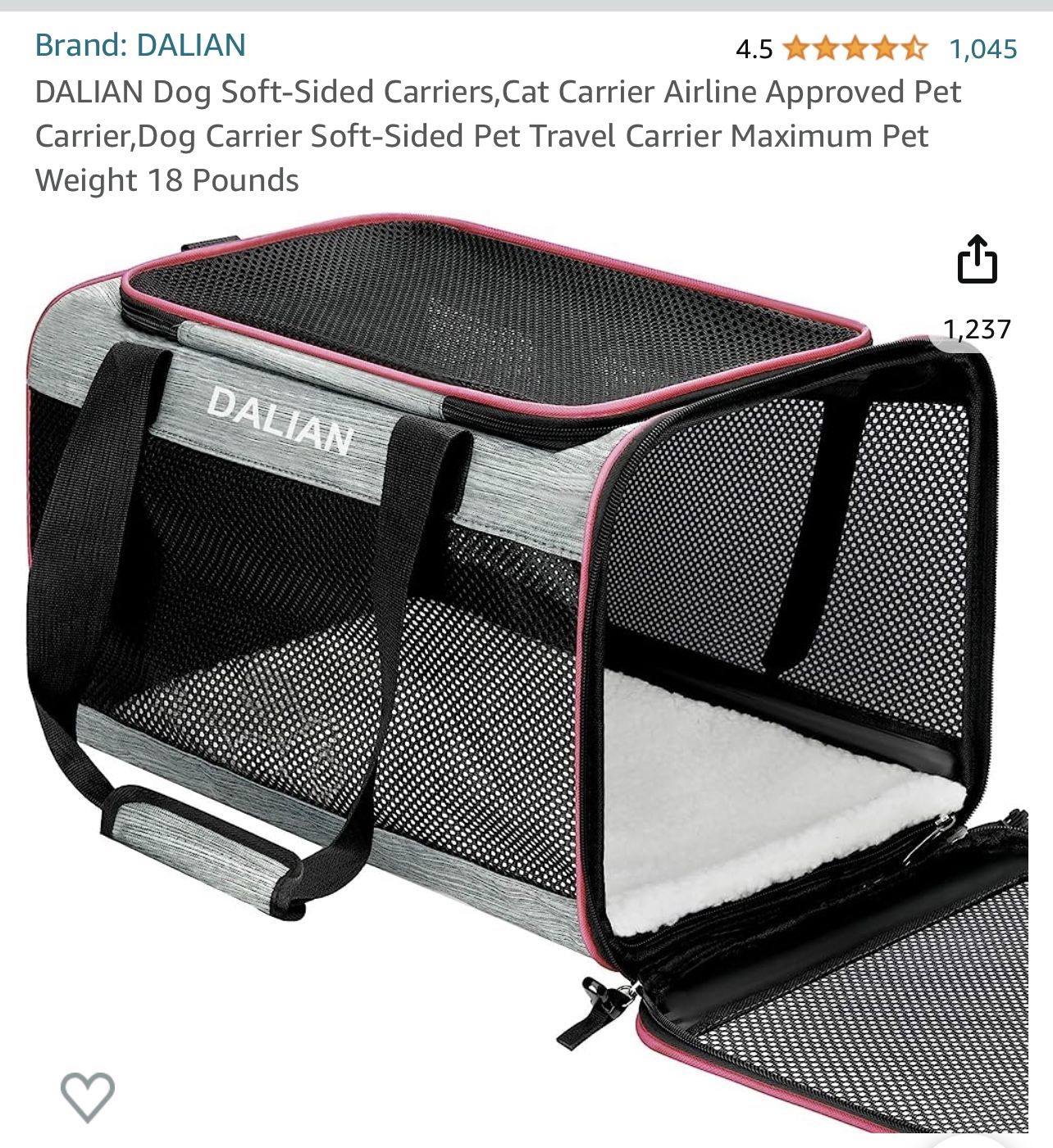 Cat Carrier 