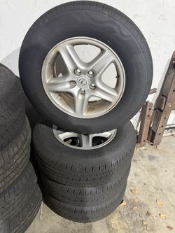 Lexus Wheels And Tires 16” 