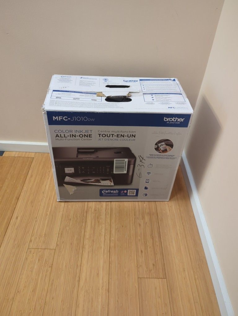 new in the box mfc-1010dw color wireless printer 