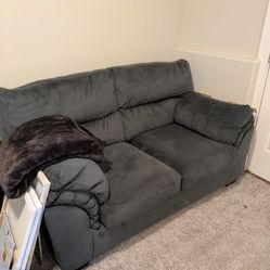 Blue Love Seat