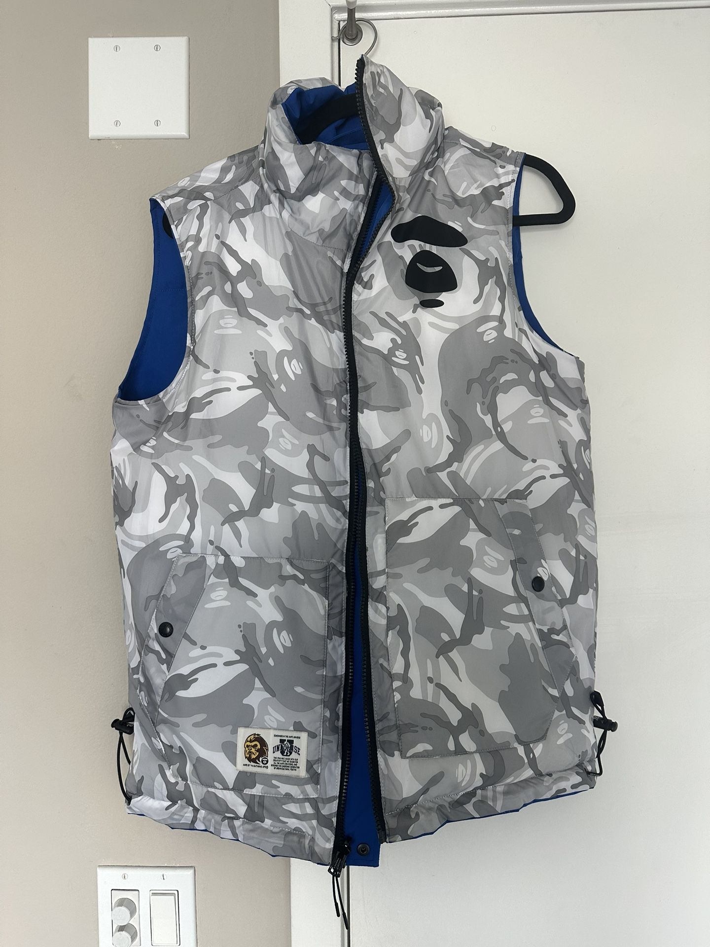 Ape Reversable Puffer Vest (New)