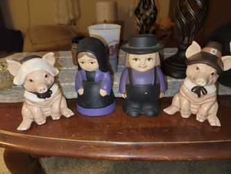 Porcelain Pigs An Amish