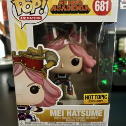 Funko My Hero Academia Mei Hatsume Hot Topic Exclusive Pop 