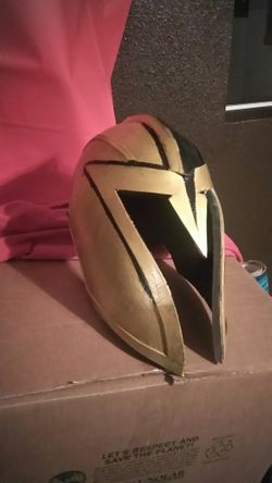 Golden night helmet