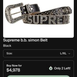 Supreme Bb Simon Belt