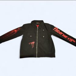 Friday the 13th Zip-Up Graphic Jacket