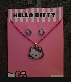 Hello kitty jewelry set