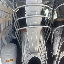 Stackable Metal Chairs w/ Wood Seats – Restaurant / Bar 