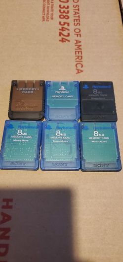 Playstation 2 Memory Cards